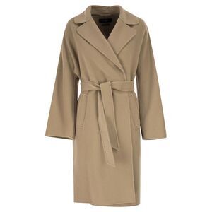 Weekend Maxmara Women Wkdcivada - Double Wool Blend Dressing Gown Coat